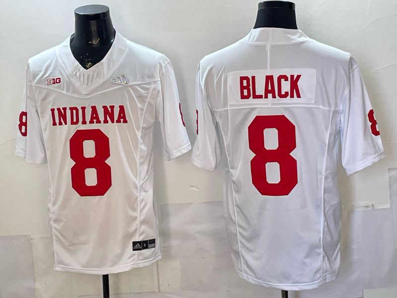 Men 2026 Ohio State Buckeyes #8 Black White 3th generations Limited NCAA Jersey 07